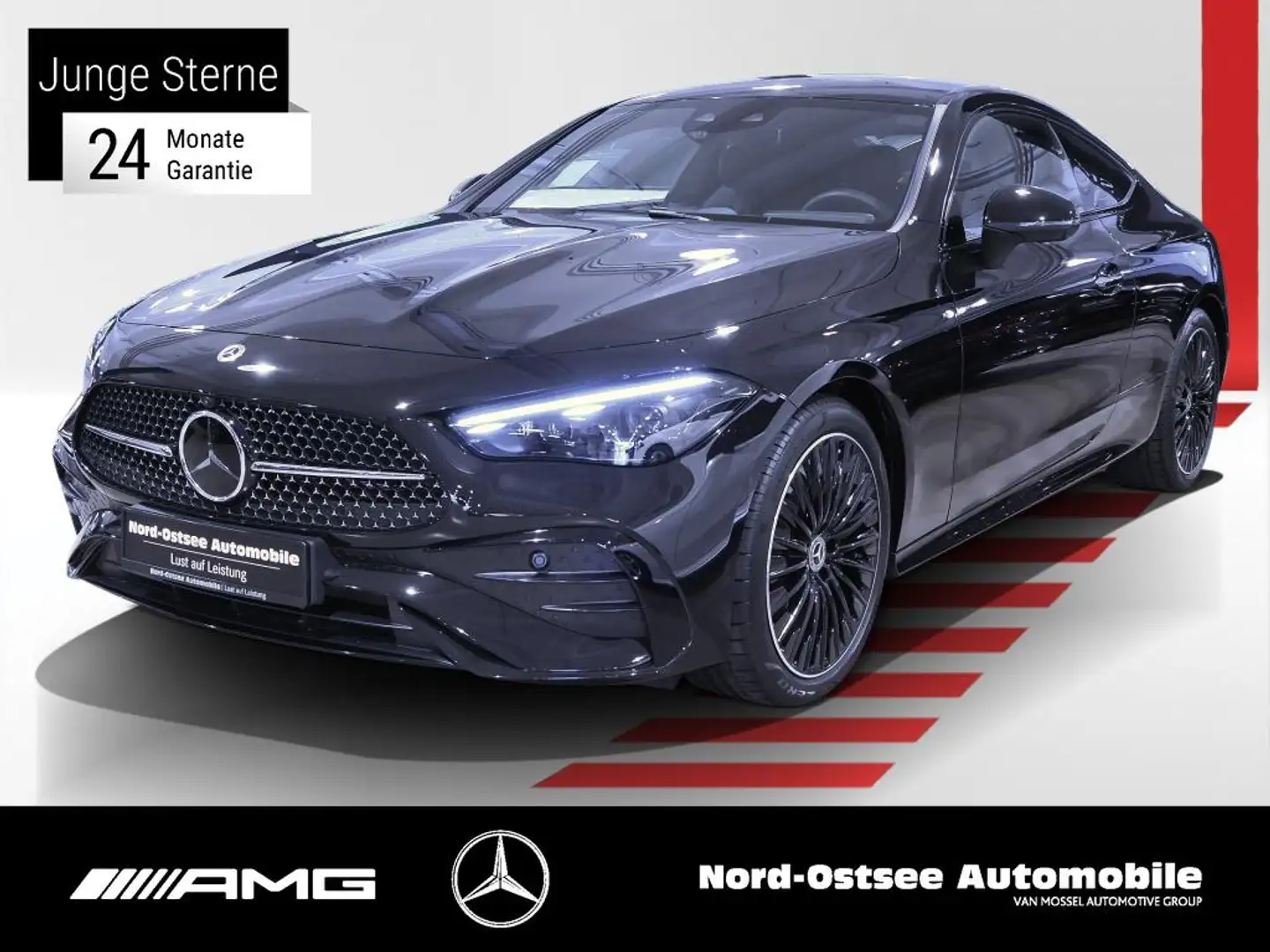 Mercedes-Benz CLE 300 4M COUPÉ AMG PREMIUM DISTRO DIG-LIGHT Noir - 1