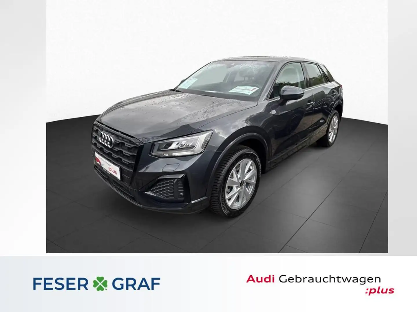 Audi Q2 adv 40 TFSI qu. S-tro. +ACC+Navi+Sportsitz+ Grau - 1