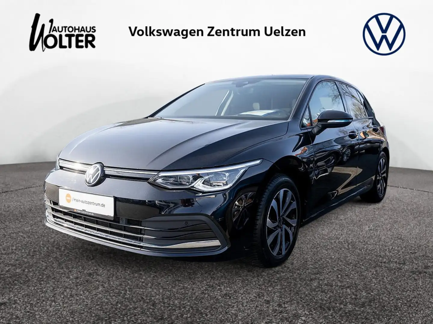 Volkswagen Golf VIII 2.0 TDI Active DSG AHK ACC PANO MAT Negro - 1