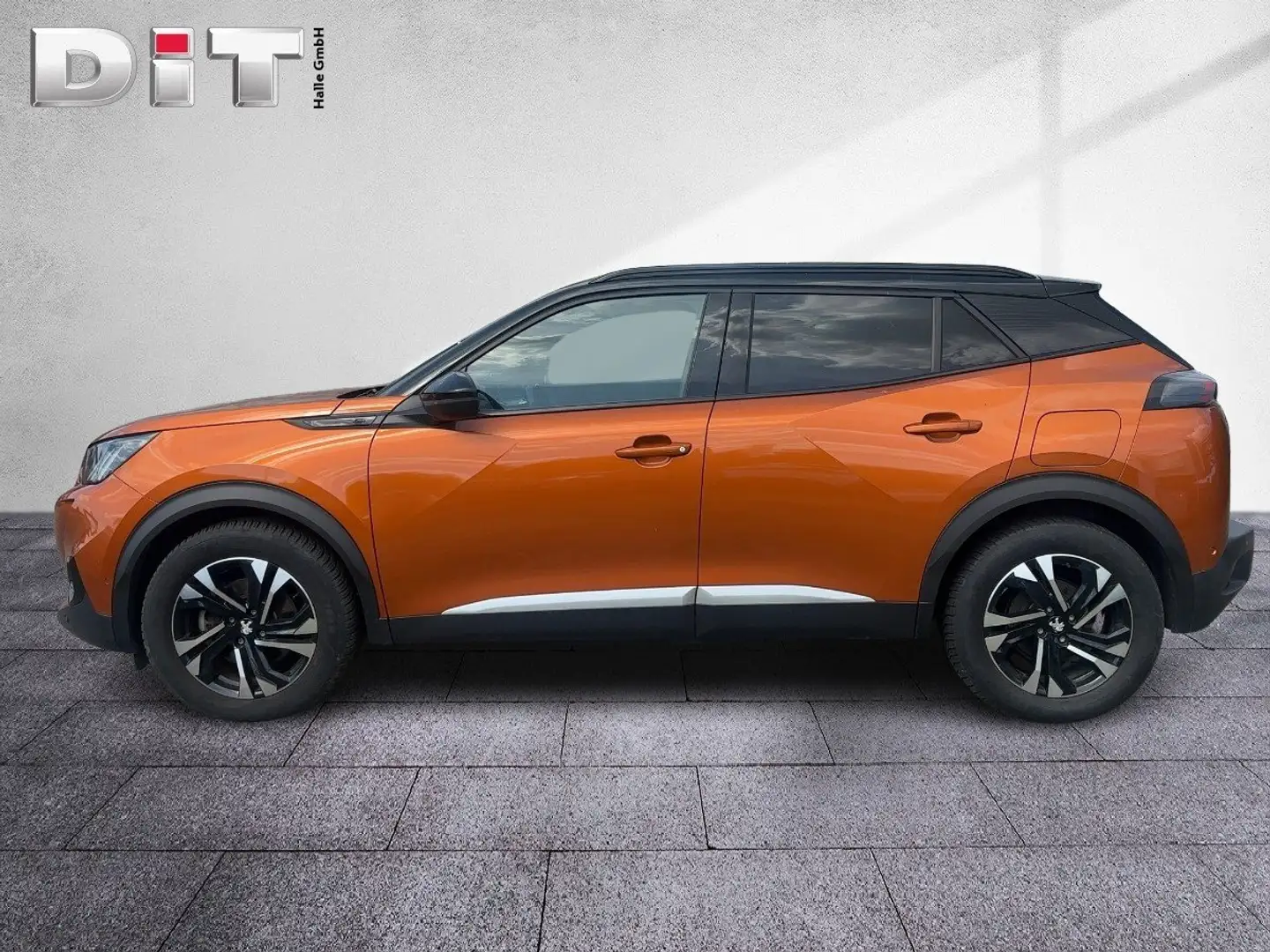 Peugeot 2008 e 136 Elektromotor GT LED Klima Kamera Oranje - 2