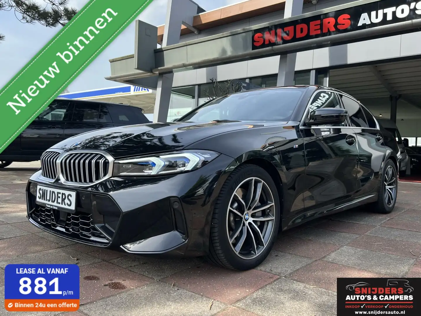 BMW 330 3-serie 330i High Executive M Sport 6500 km Noir - 1