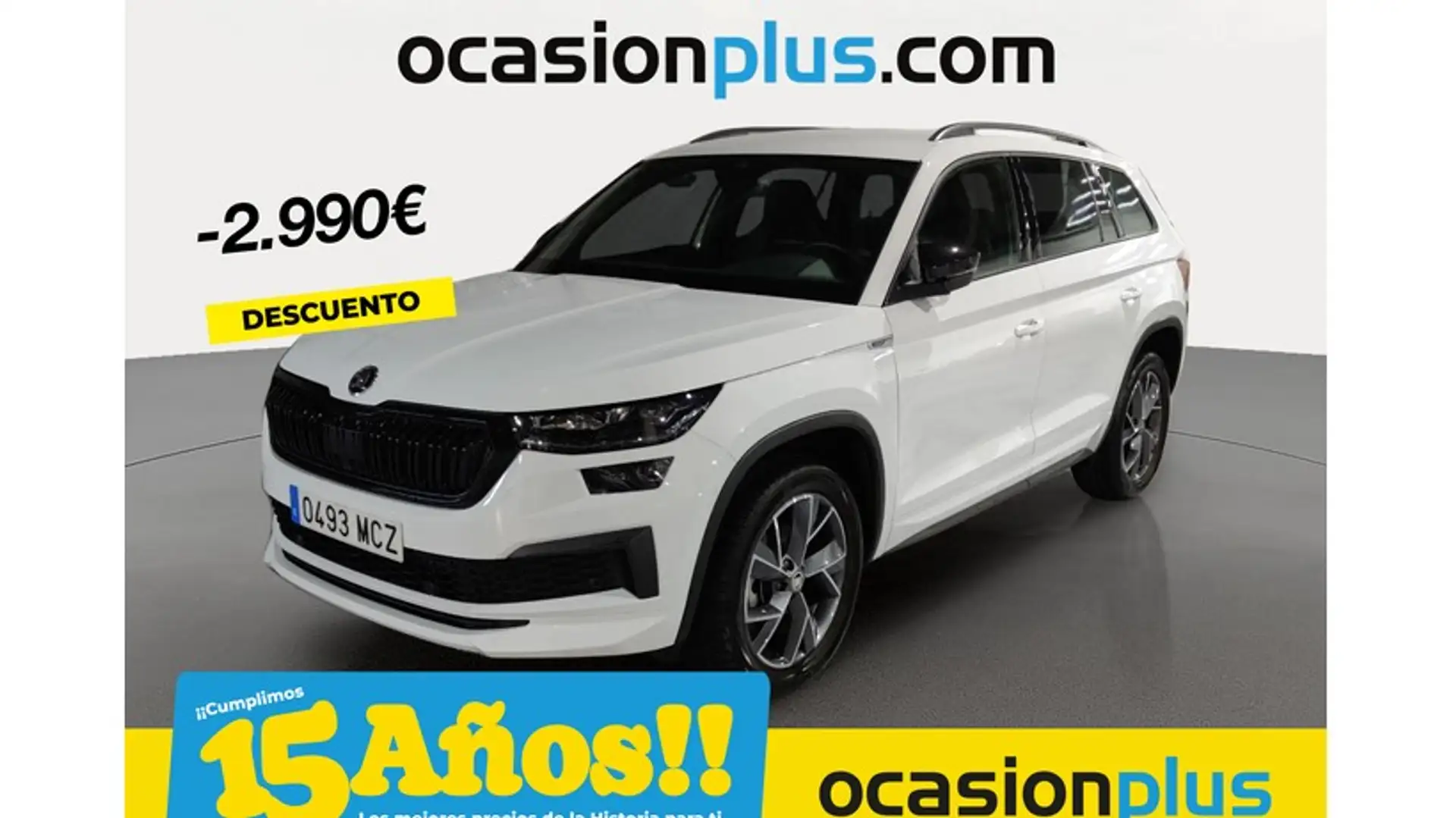 Skoda Kodiaq 1.5 TSI Sportline 4x2 DSG 110kW Blanc - 1