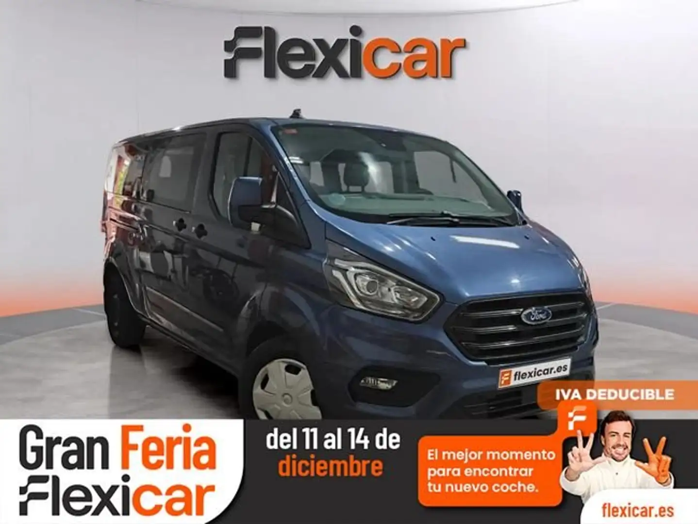Ford Tourneo Custom 2.0 EcoBlue 100kW (136CV) L2 Titanium AT Azul - 1