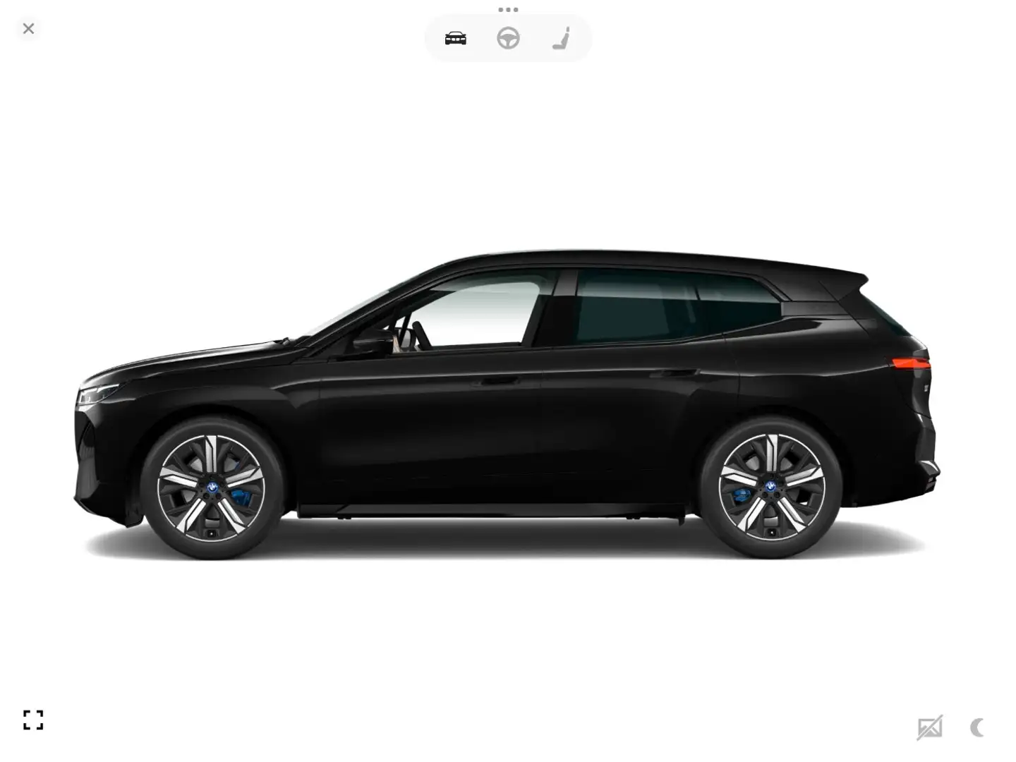 BMW iX xDrive40 Sportpaket Laserlicht*Pano*Harma Schwarz - 2