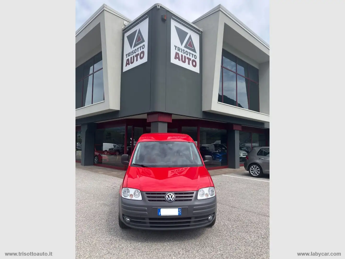 Volkswagen Caddy 2.0 109 CV Ecofuel Rosso - 1