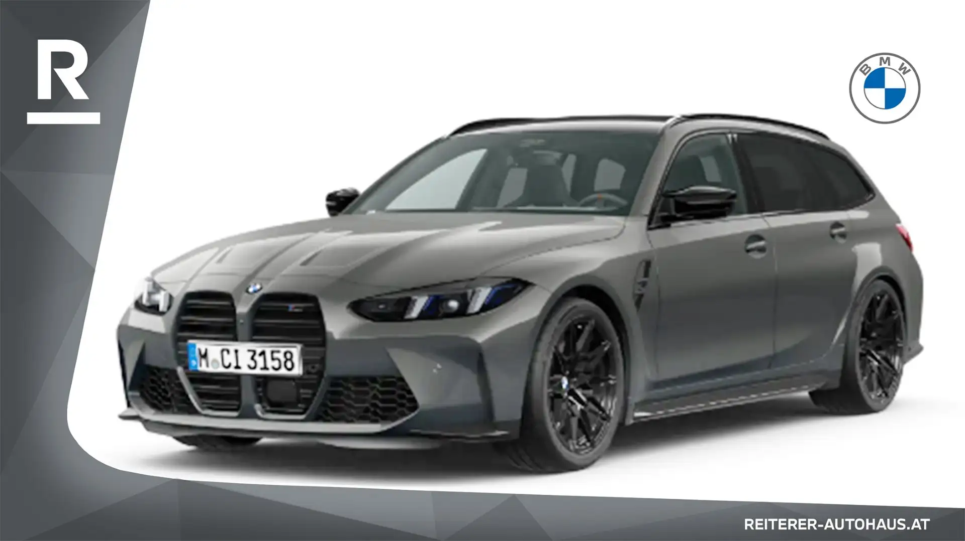 BMW M3 Competition M xDrive *M Carbon Schalensitze *SOFORT VERFÜGBAR* Grau - 1