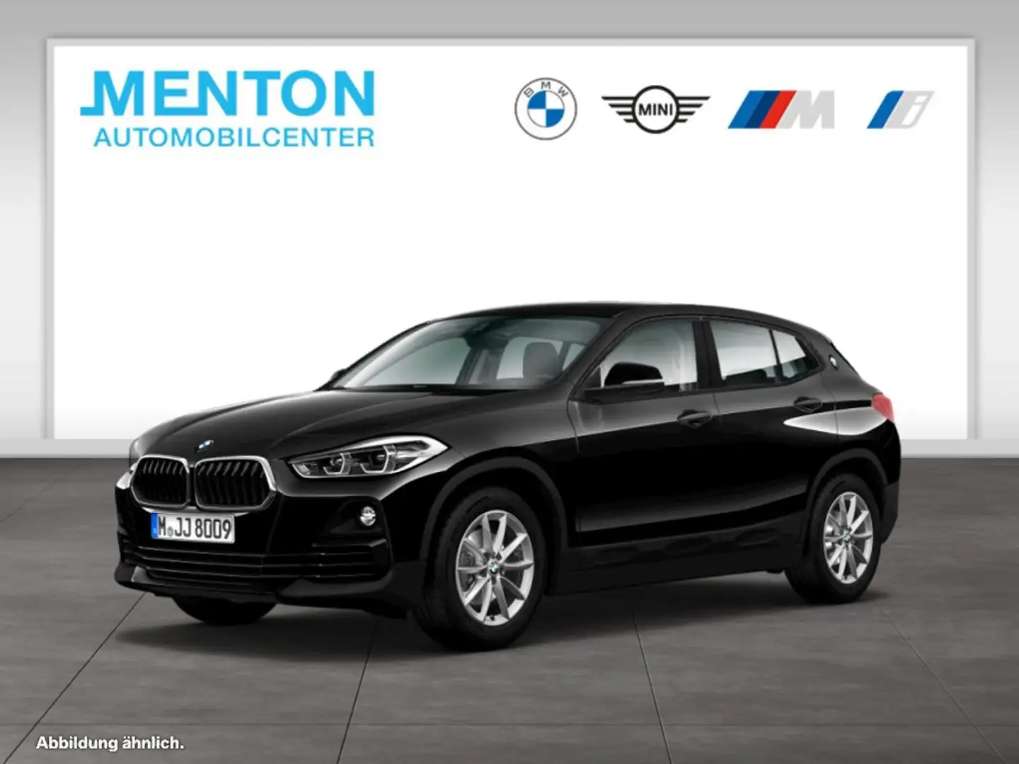 BMW X2 sDrive18i Advantage/PDC/aut.Heckkl./Navi Noir - 1