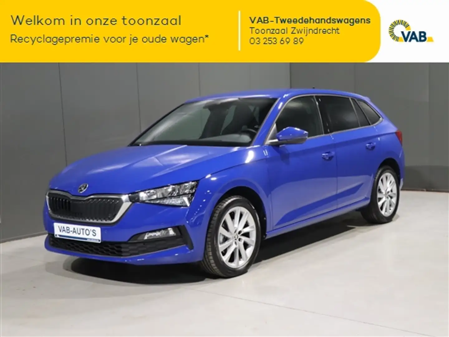 Skoda Scala AMBITION TSi 150 Blauw - 1
