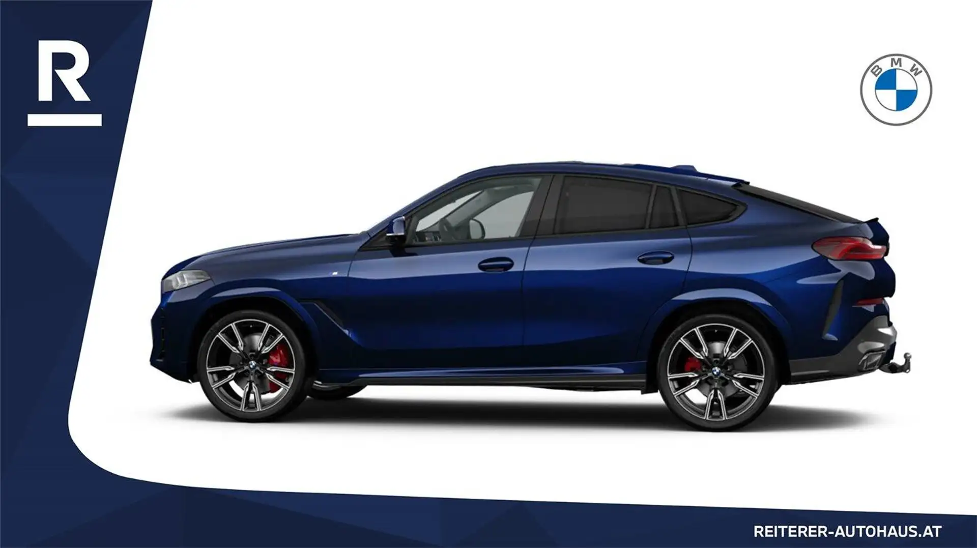 BMW X6 xDrive40d **SOFORT VERFÜGBAR** Blau - 2