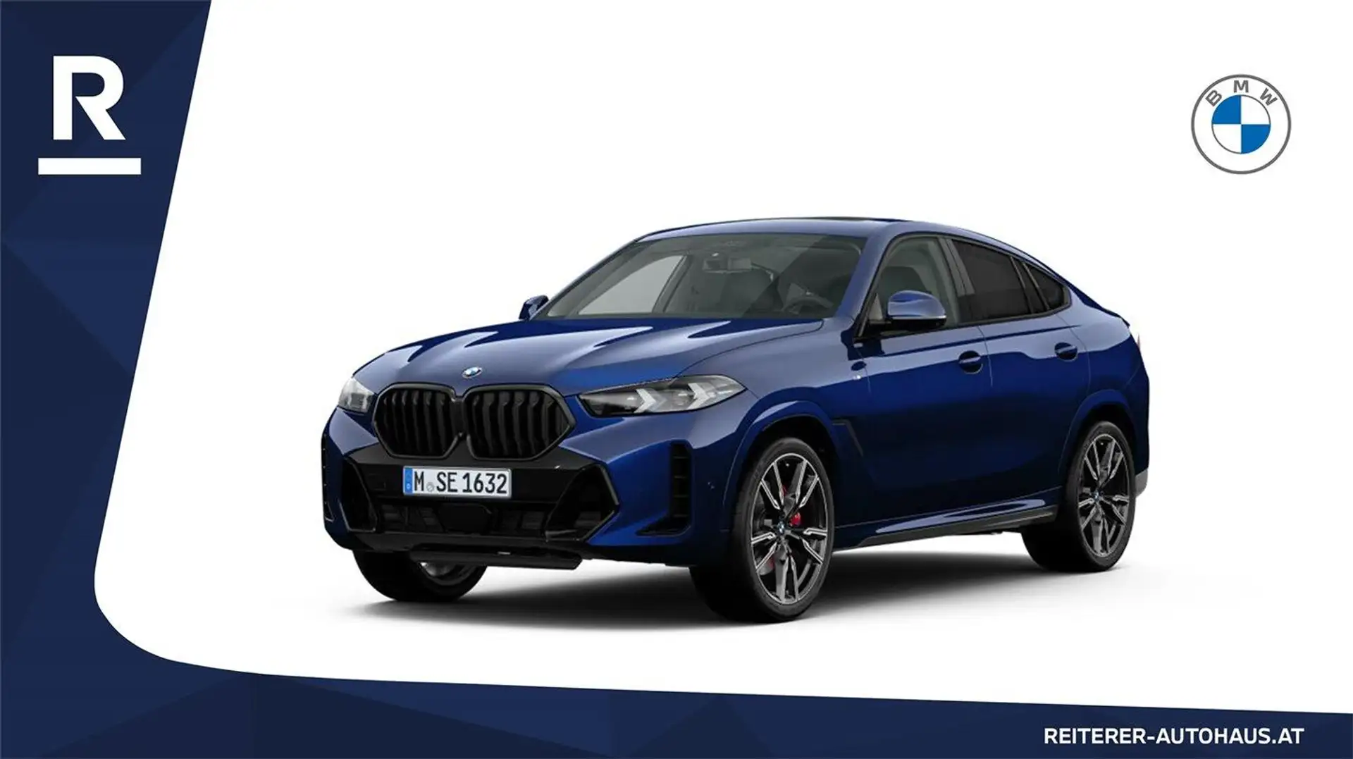 BMW X6 xDrive40d **SOFORT VERFÜGBAR** Blau - 1