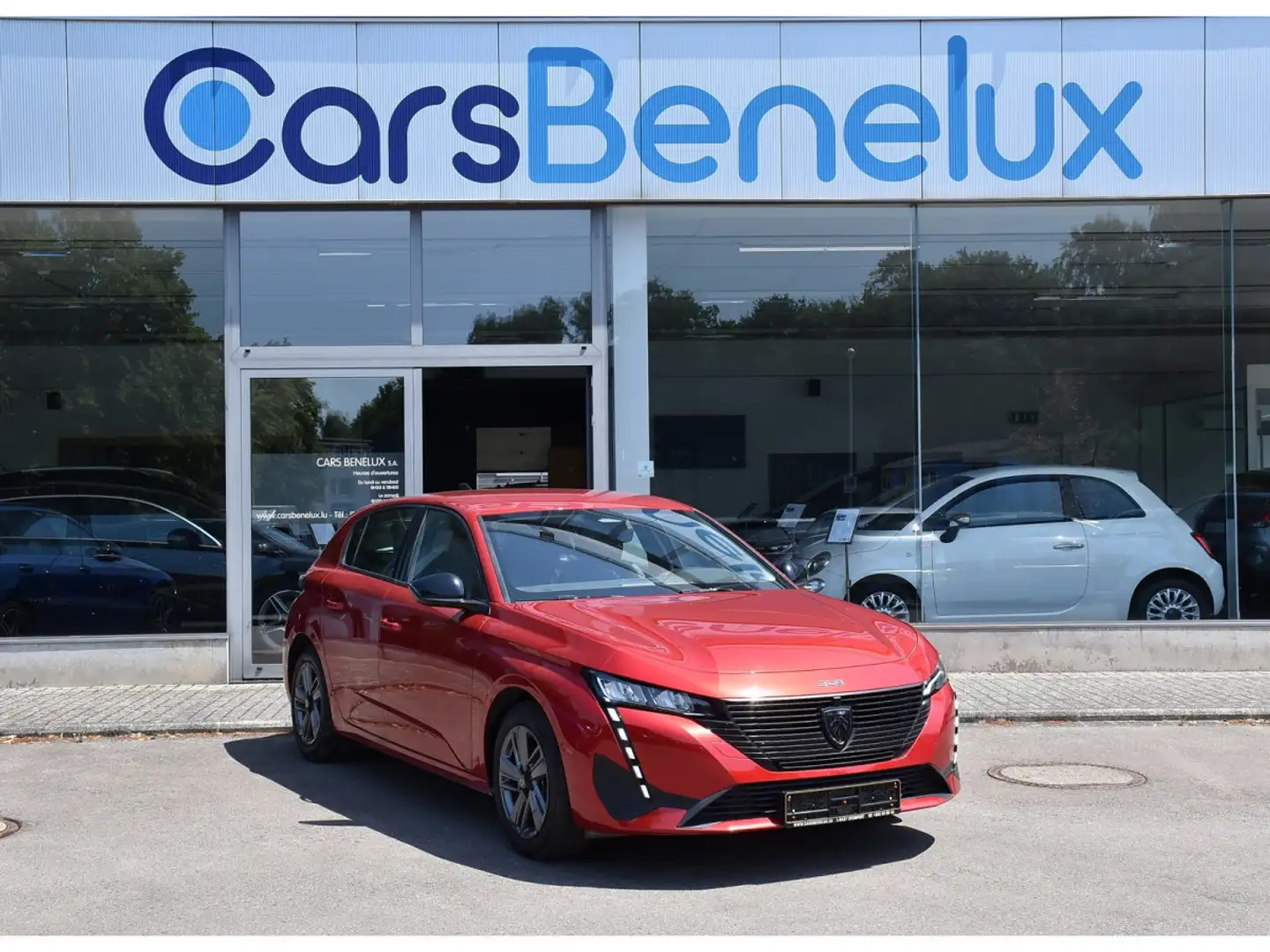 Peugeot 308 1.2 PureTech Active Pack CLIMA REGUL LANE 1° MAIN Rouge - 1