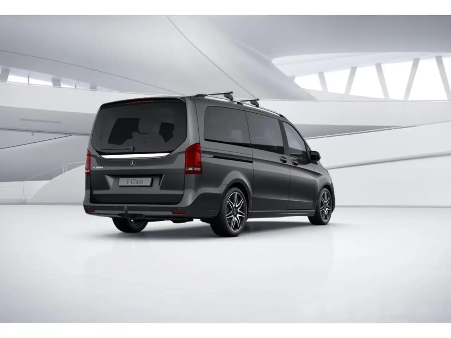 Mercedes-Benz V 300 d 4M L AMG-LINE PANO STH. AHK AIRMATIC BURMESTER Grau - 2
