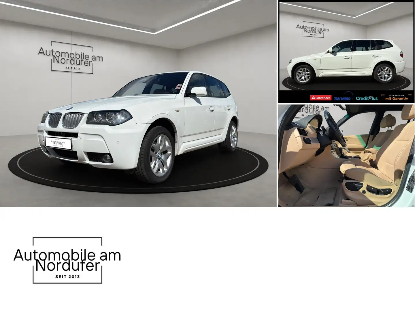 BMW X3 xDrive 30i Aut. M-Paket-Leder-Xenon-Navi-PDC-18Zol Weiß - 2