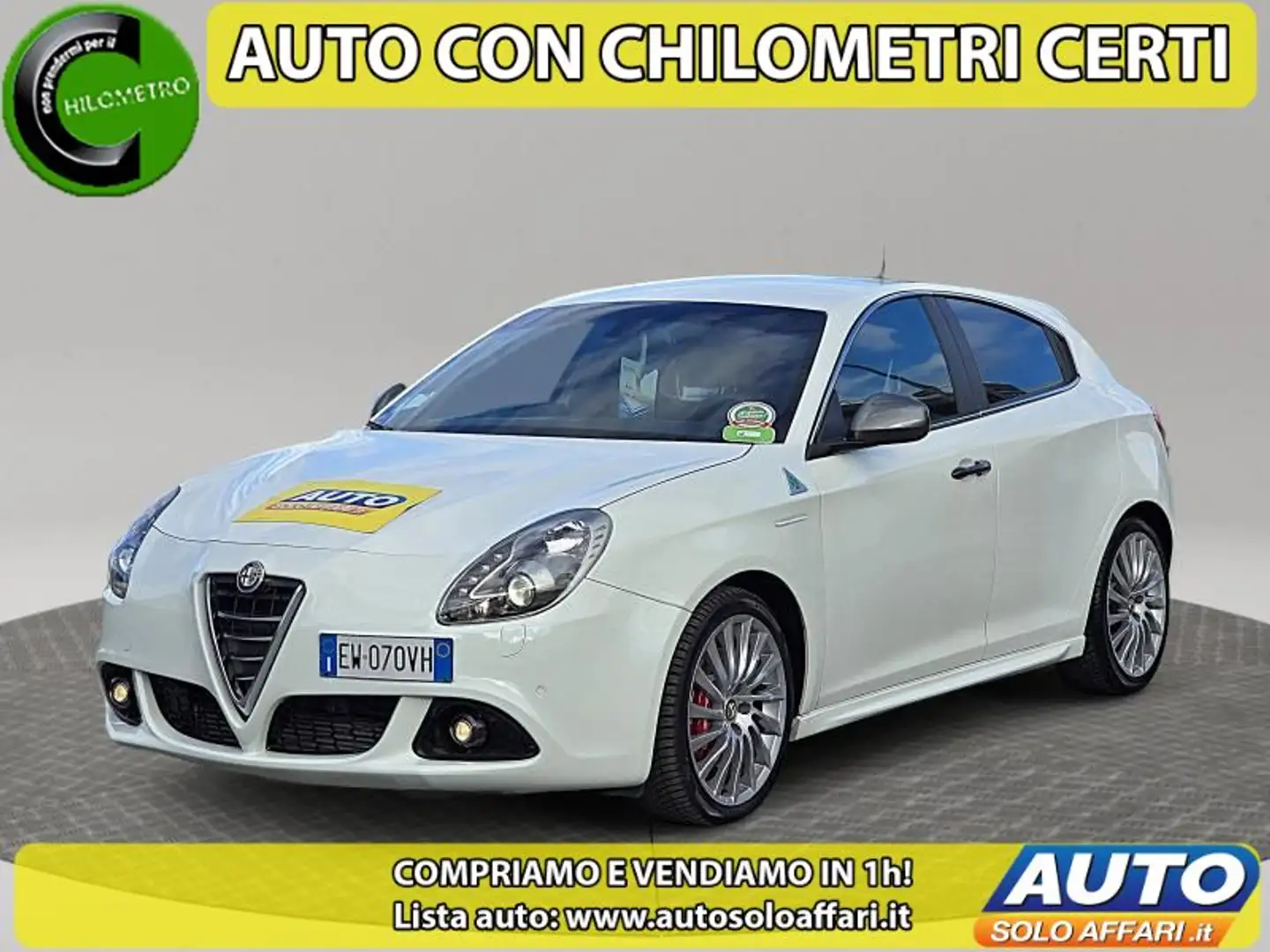 Alfa Romeo Giulietta 1750 Turbo TCT Quadrifoglio Verde !!6.000KM!! EU6B Bianco - 1