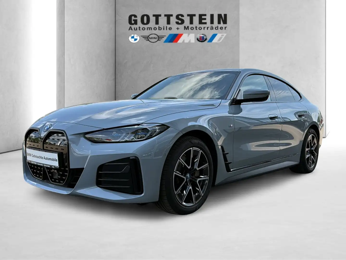 BMW i4 eDrive35 5. Türer / Gran Coupe M Sport Grau - 1