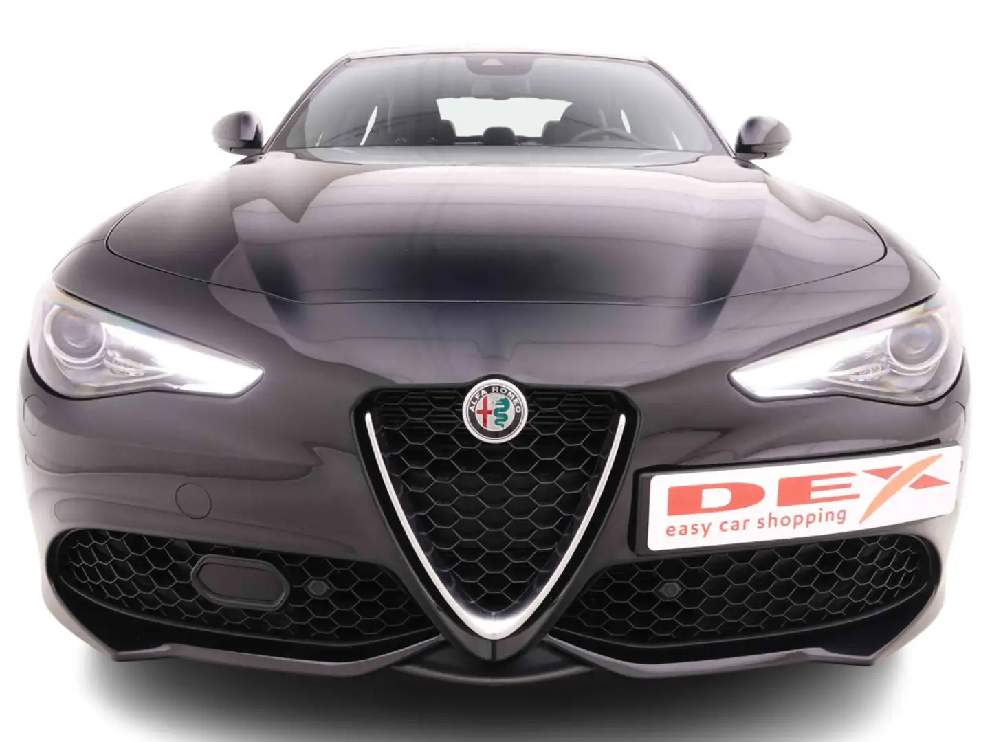 Alfa Romeo Giulia 2.0 Turbo 280 DCT Q4 Ti + Leather + Navi UConnect  Noir - 2