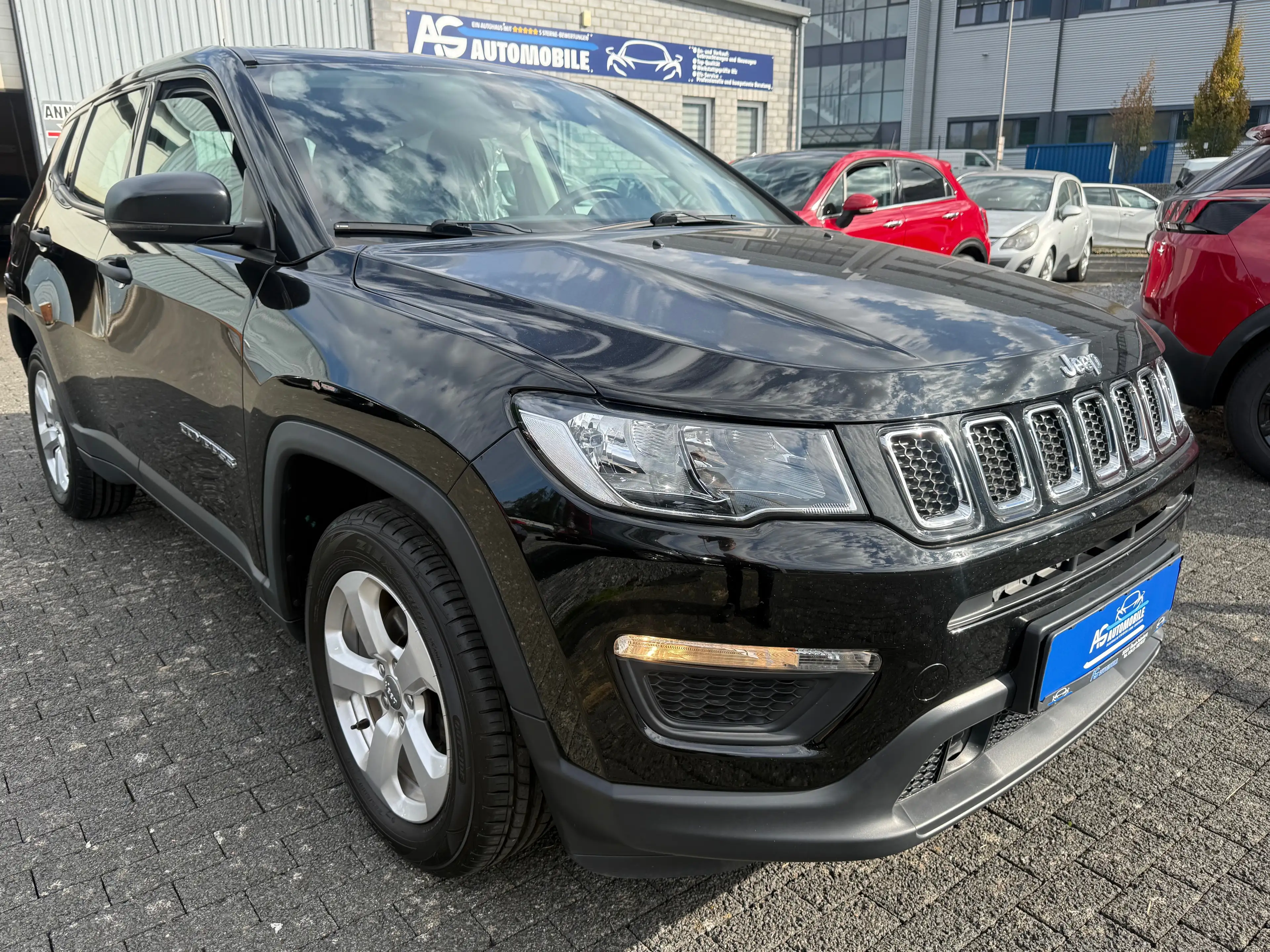 Jeep Compass Sport FWD EURO 6 NUR 49.700 KM! Anhängerkupplung Abnehmbar/ Spurhalteassistent