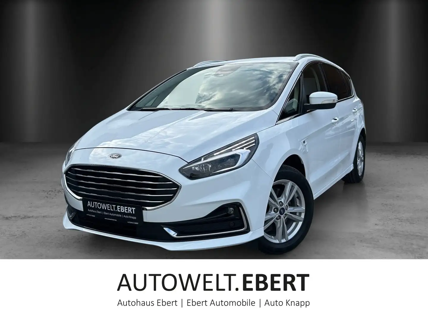 Ford S-Max 2.5 Duratec Hybrid Titanium/KAMERA/LED/SHZ Blanc - 1