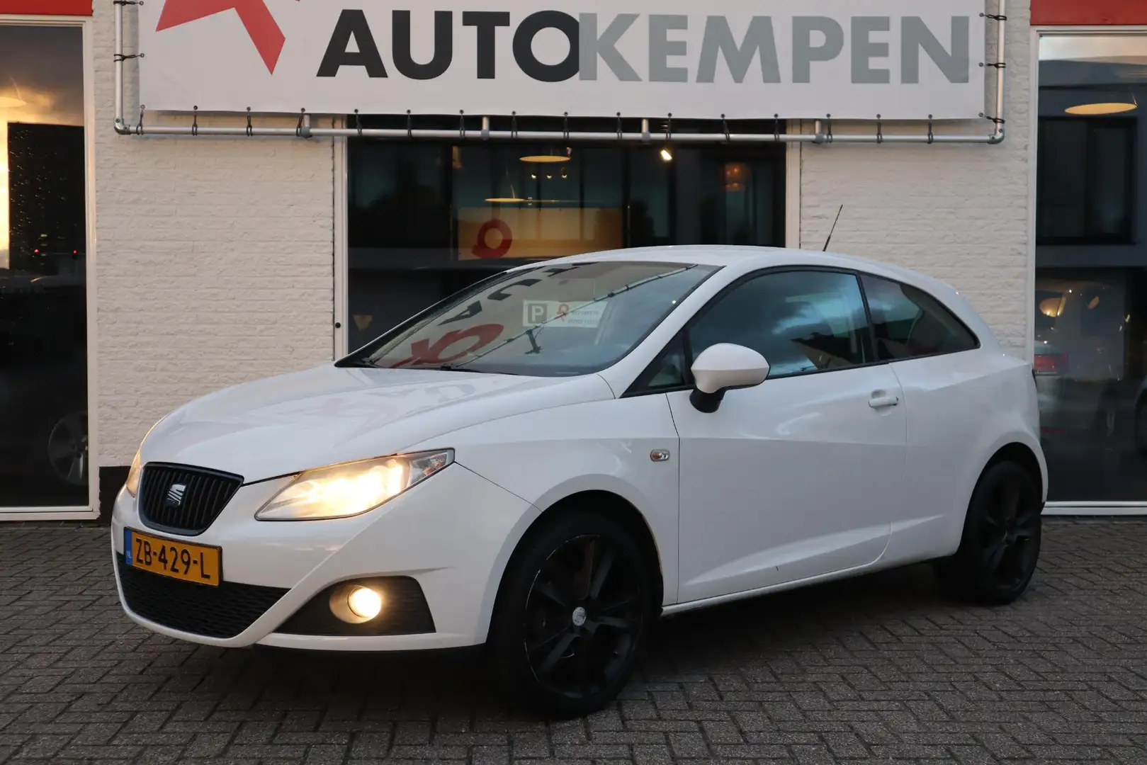 SEAT Ibiza SC 1.6 SPORT AIRCO|NIEUWE APK Wit - 1
