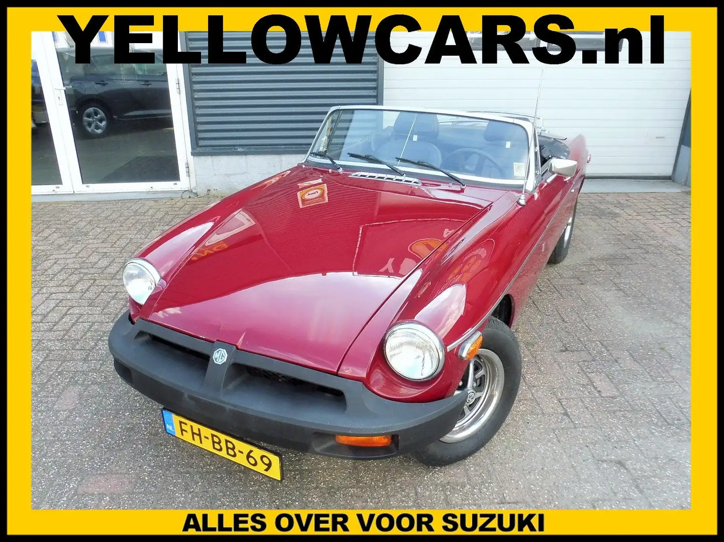 MG B type 1.8 Roadster Rouge - 1