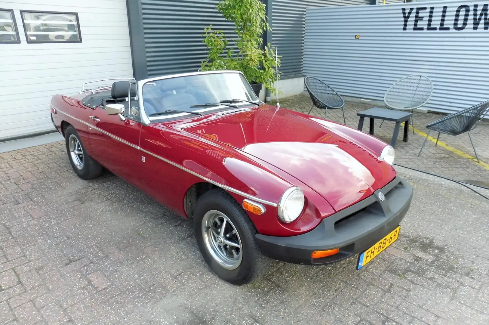 MG B type 1.8 Roadster Rouge - 2