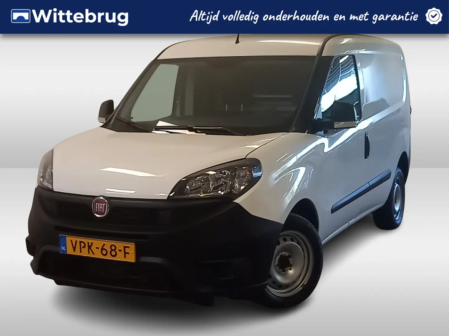 Fiat Doblo Cargo 1.6 MJ L1H1 Lage kilometers!!! Wit - 1