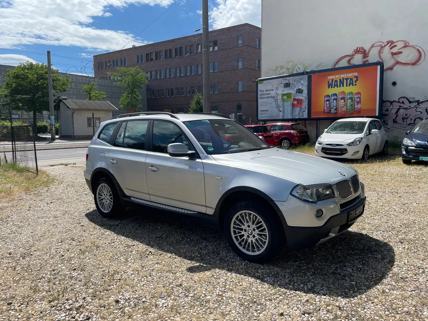 BMW X3 xDrive20d Silber - 1