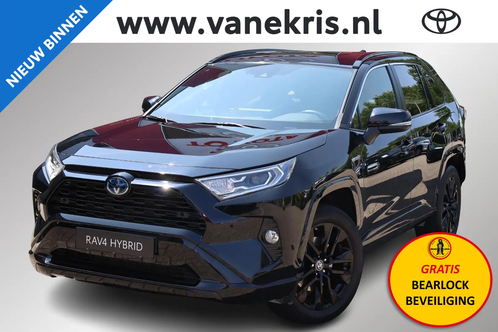 Toyota RAV 4 2.5 Hybrid Black Edition, JBL Zwart - 1
