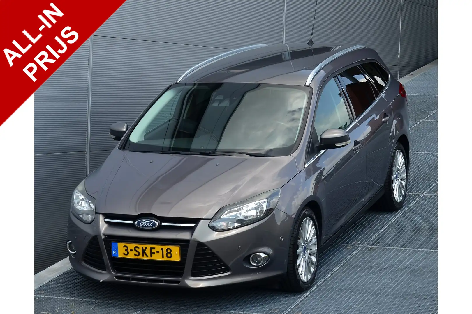 Ford Focus Wagon 1.6 ECOBOOST TITANIUM | STATION | CLIMATE CO Grijs - 1