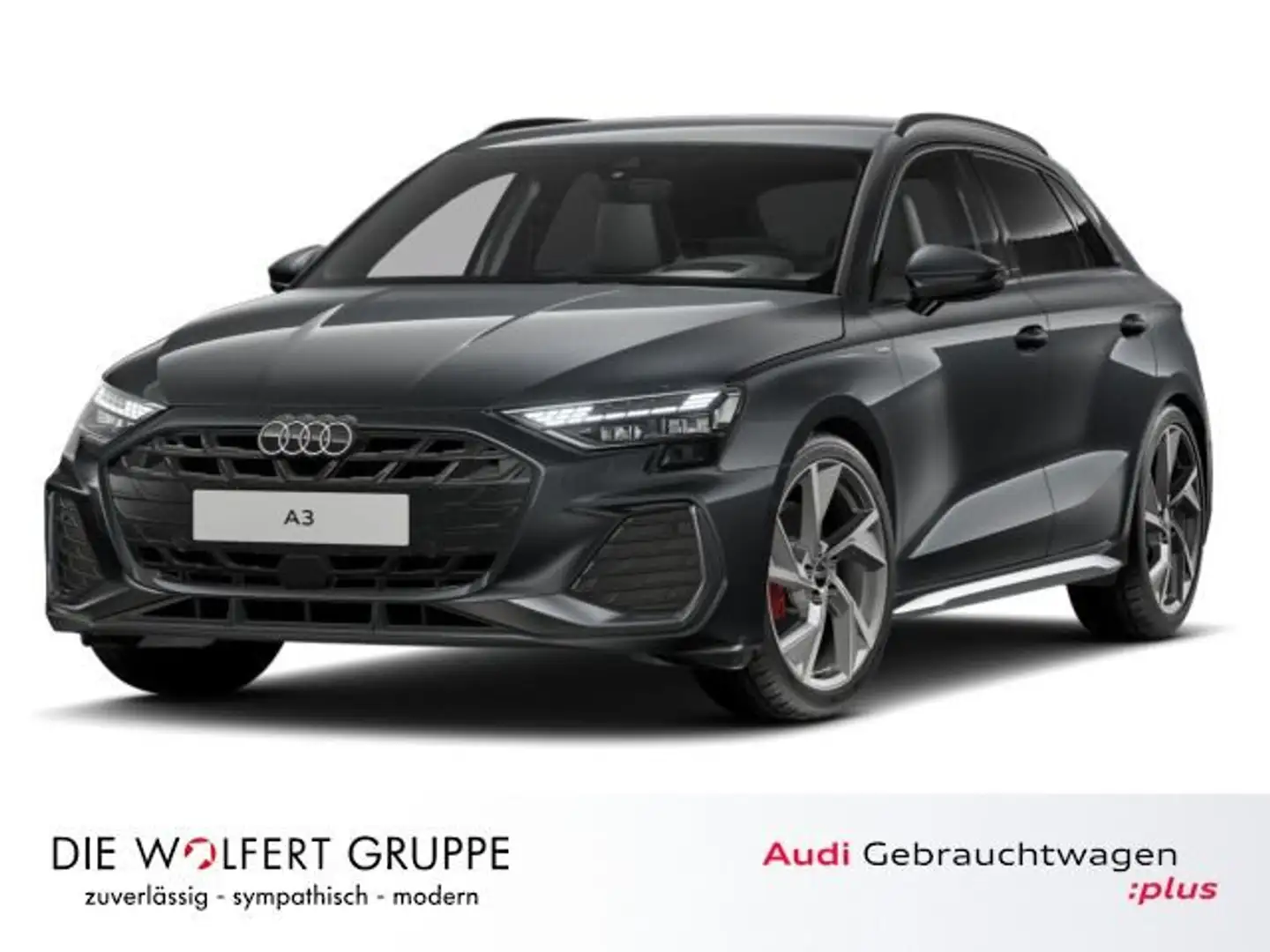 Audi A3 S line 35 TFSI 6-Gang ACC*RFK*AHK Gris - 2