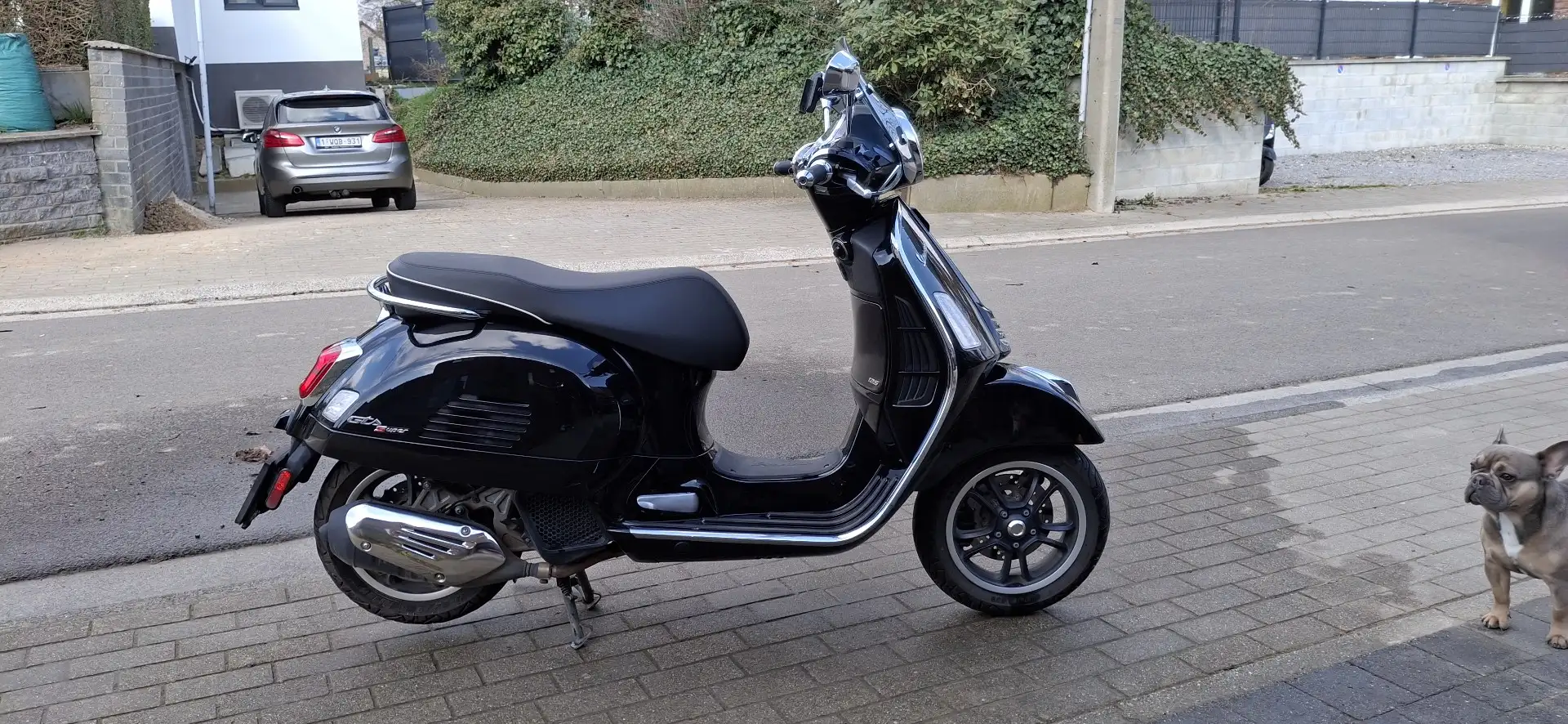 Vespa GTS Super Sport 125 Proche du neuf new model Nero - 2