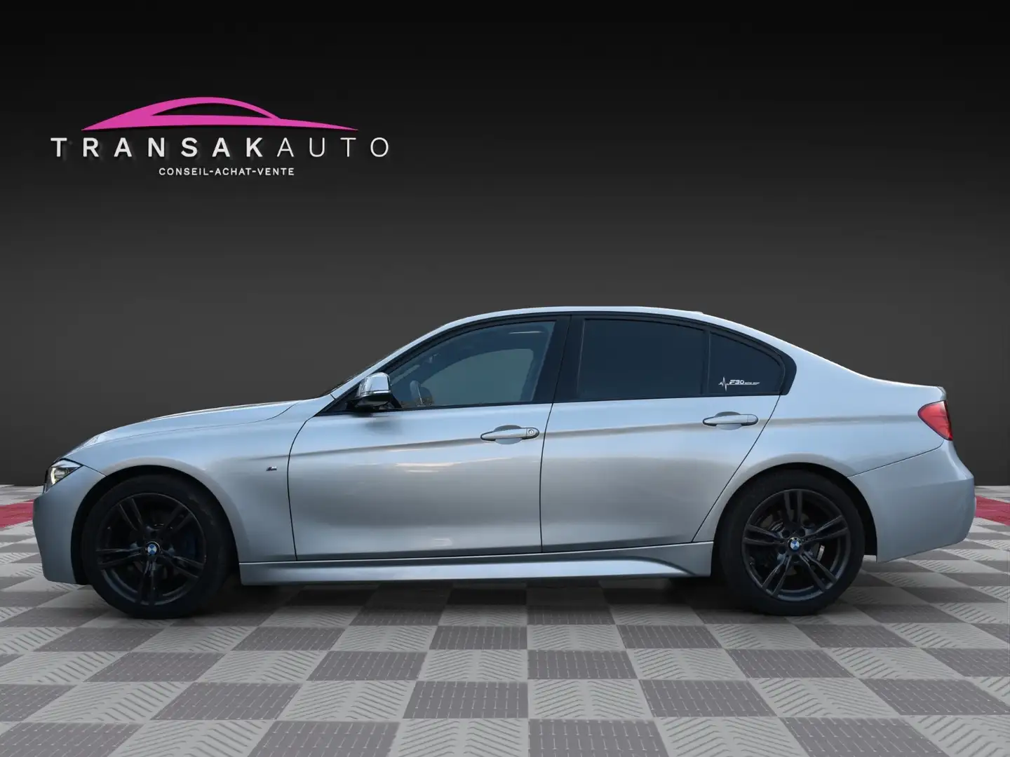 BMW 318 318d 143 ch M Sport A Grau - 2