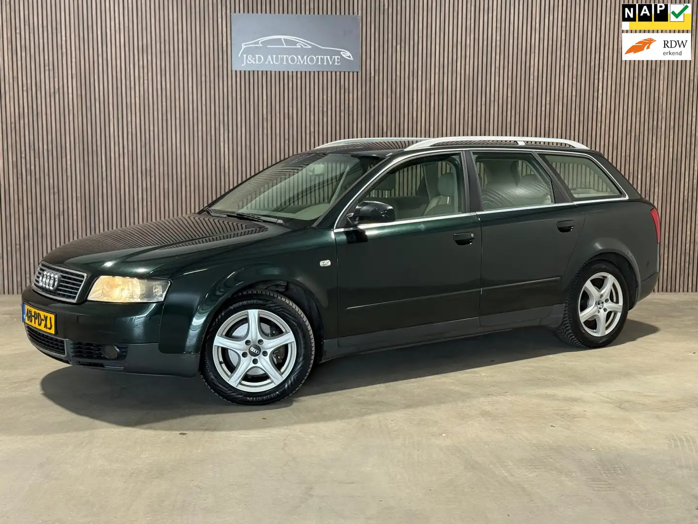 Audi A4 Avant 2.0 FSI Pro Line MT 2004 NAP AUTOMAAT CRUISE Groen - 1