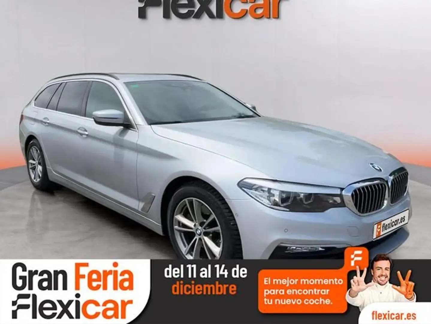 BMW Active Hybrid 5 520dA Touring Gris - 1