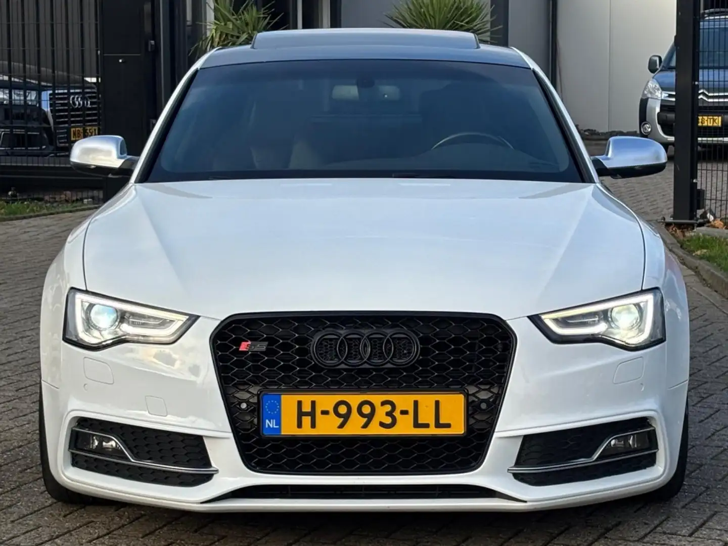 Audi A5 Sportback 3.0 TFSI S5 Quattro Wit Schuifdak Wit - 2