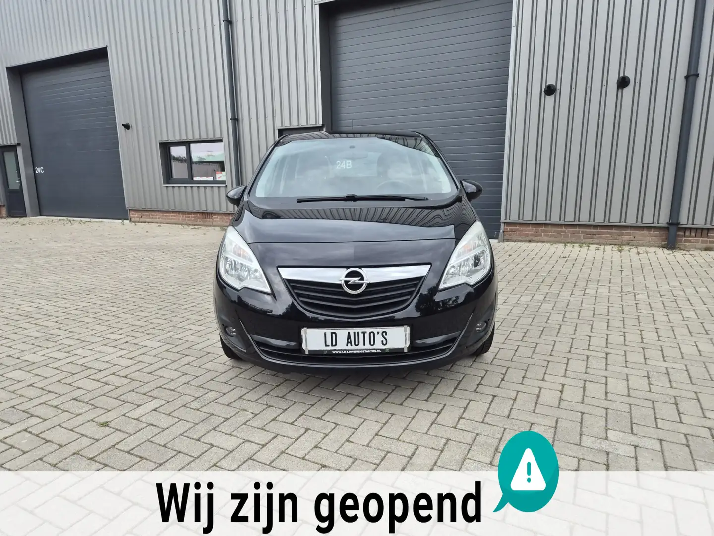 Opel Meriva 1.4 Edition 1e EIGENAAR TOP OCCASION Zwart - 2