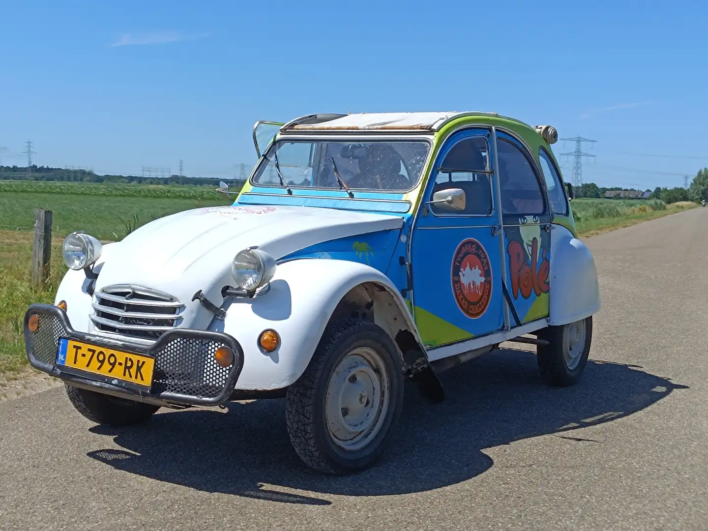 Citroen 2CV 2CV6 Special eend Wit - 1
