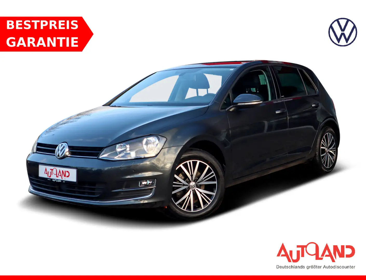Volkswagen Golf VII 1.2 TSI Allstar ACC Navi Parklenkassisten Grey - 1