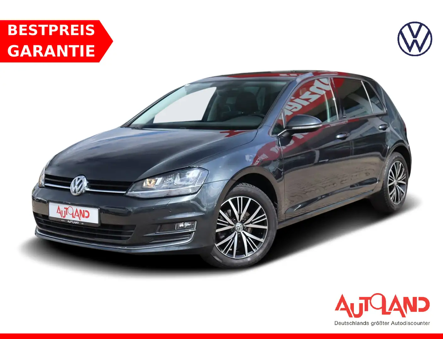 Volkswagen Golf VII 1.2 TSI Allstar ACC Navi Parklenkassisten Gris - 1