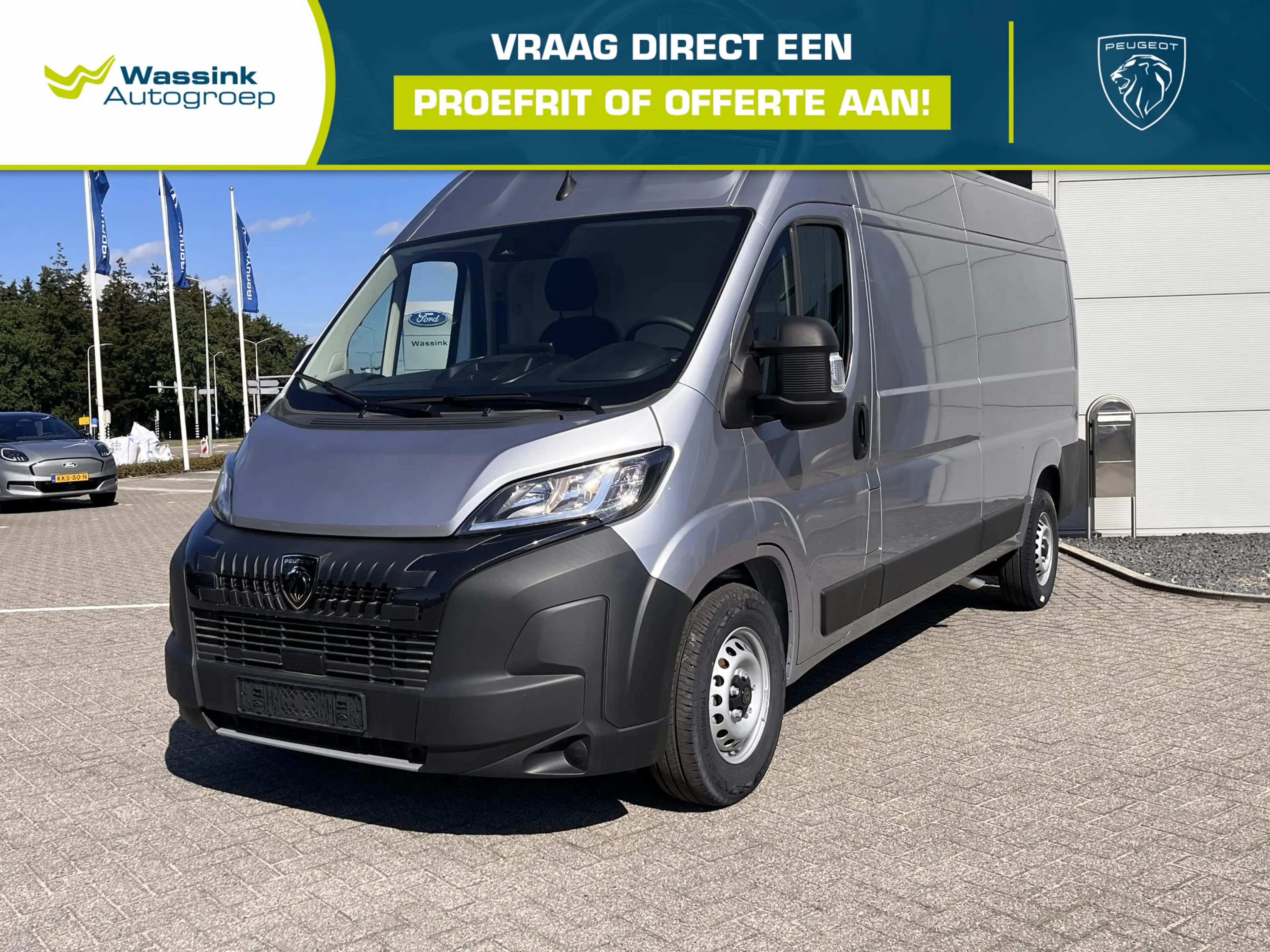 Peugeot Boxer 2.2 BlueHDi 180 S&S L3H2 3.5t 2 Zits met armsteun