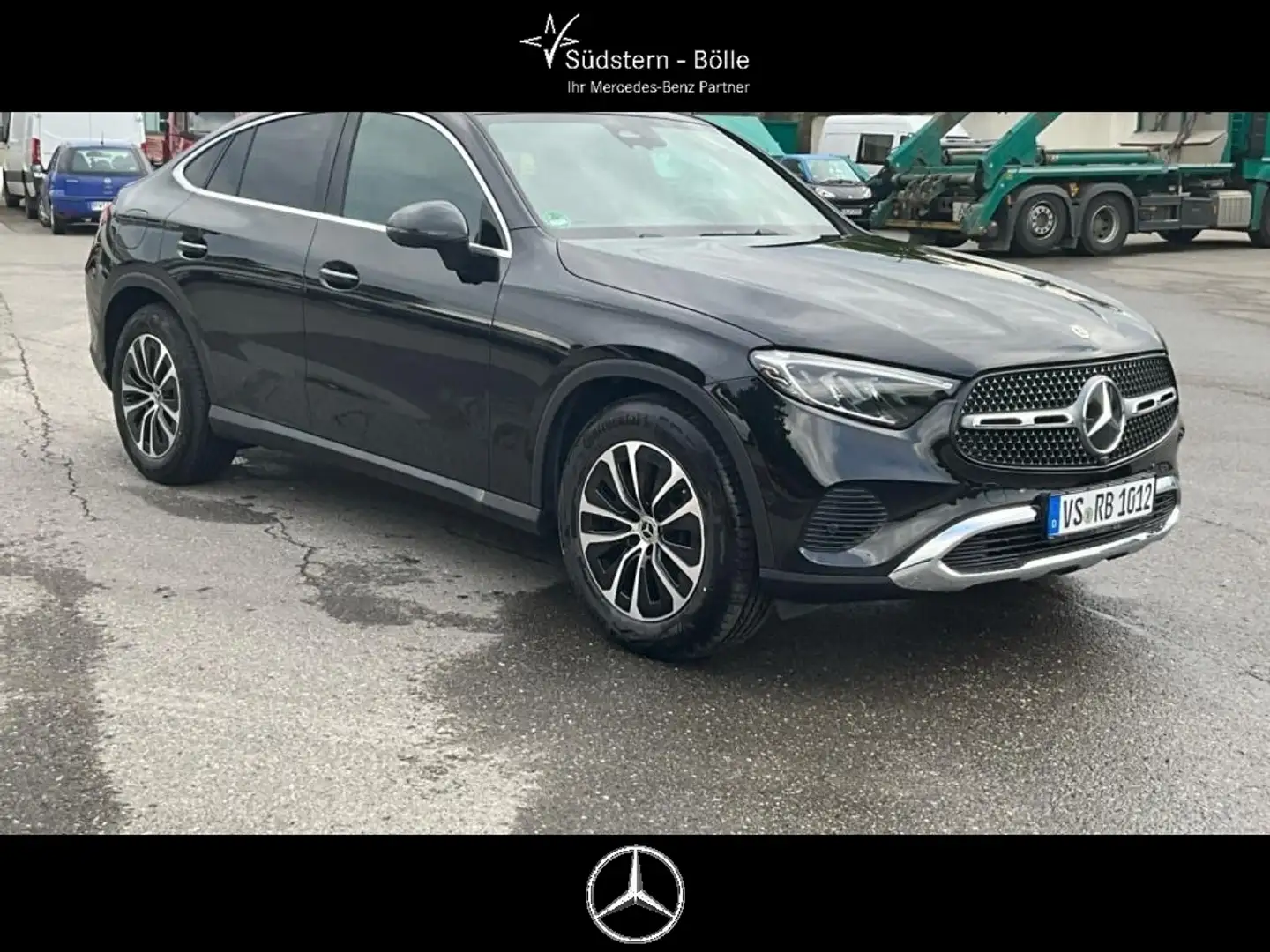 Mercedes-Benz GLC 220 d 4M Coupe +AVANTGARDE+SHZ+NAVI+AMBIENTE Noir - 2