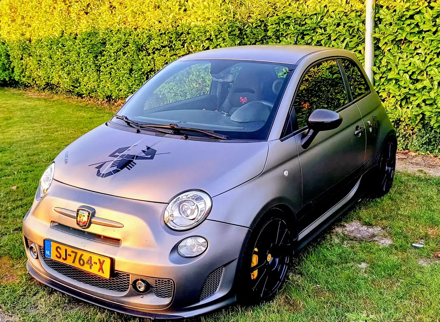 Fiat 500 Abarth 500 Abarth 1.4 T-Jet Com Šedá - 2