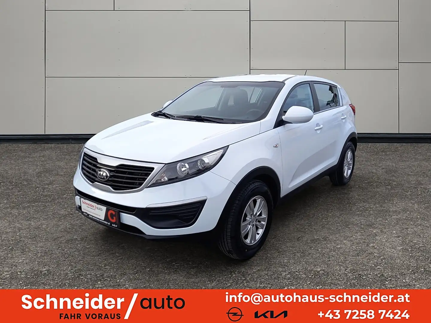 Kia Sportage Cool 1,7 CRDi DPF Weiß - 1
