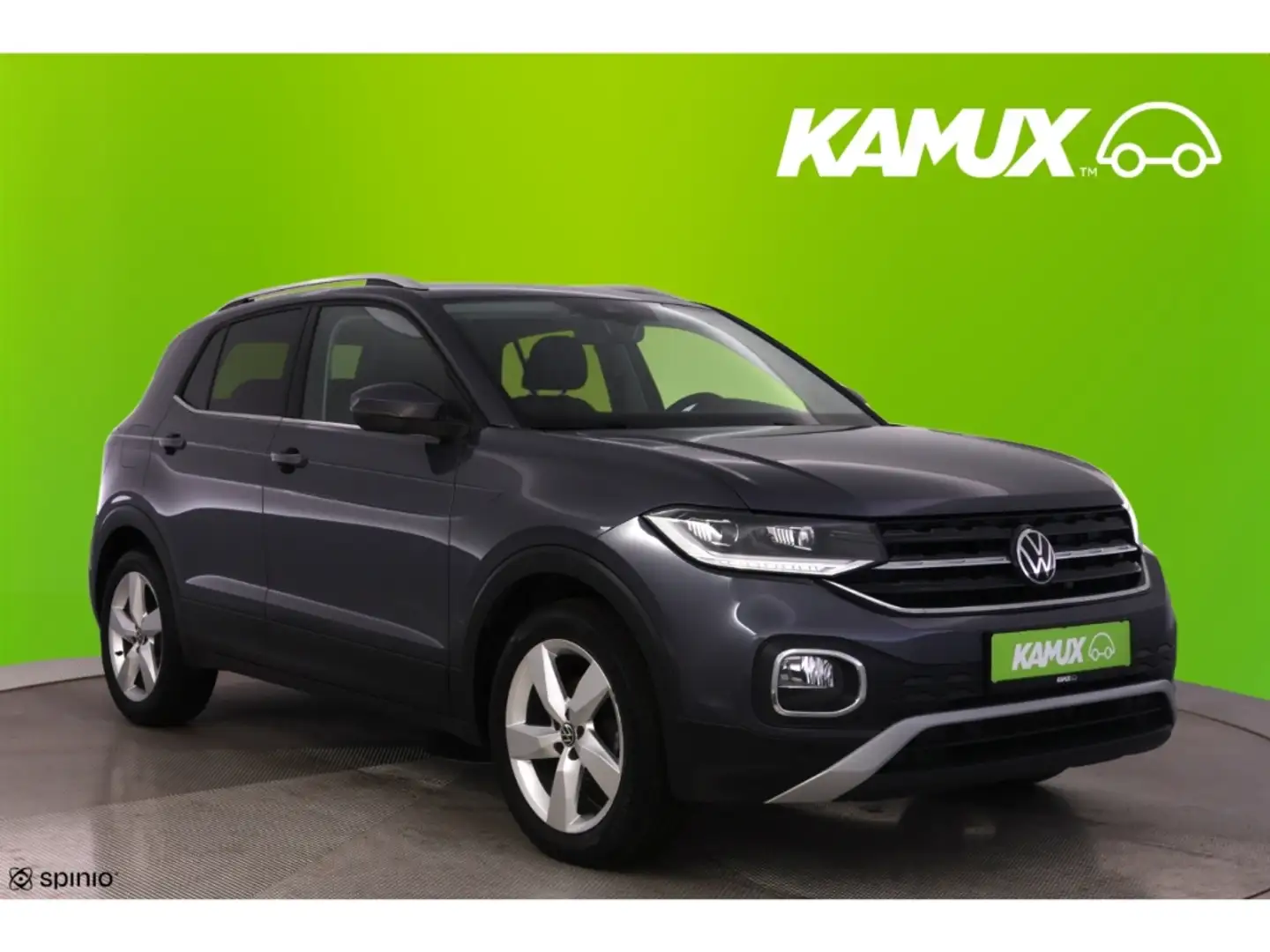 Volkswagen T-Cross 1.0TSI DSG Style+LED+NAVI+KAMERA+SHZ Gris - 1