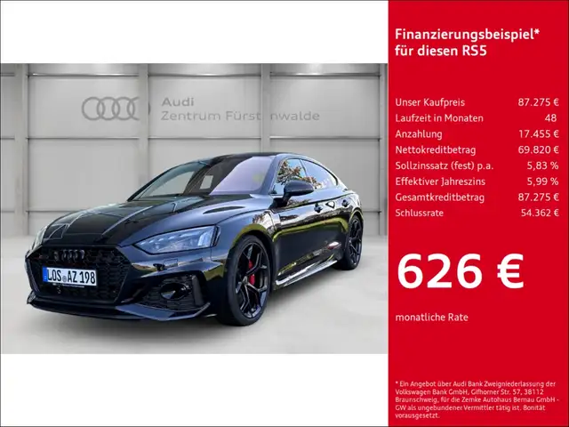 Audi RS5 Sportback Competition Navi  Soundsystem B & O 360