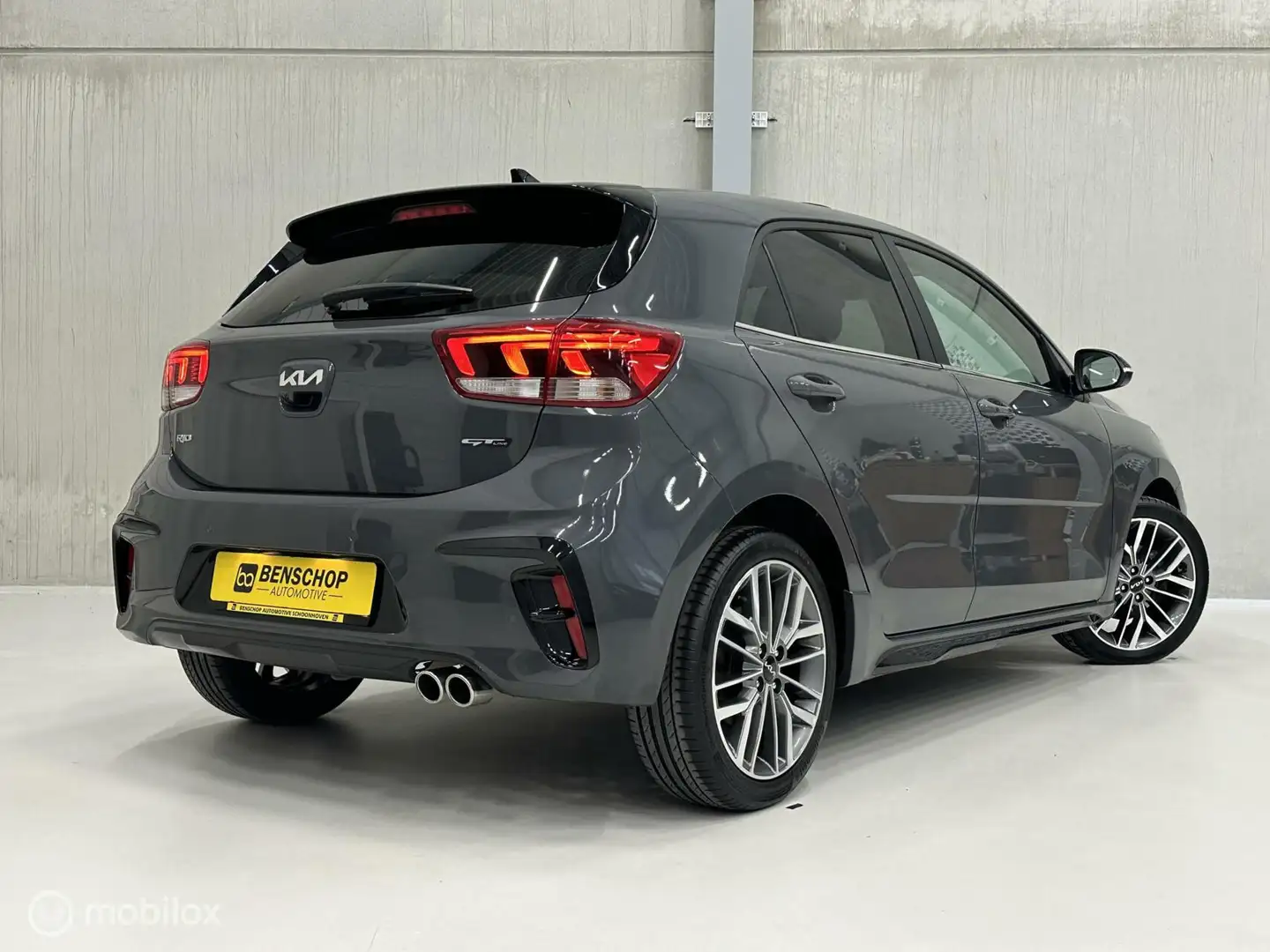 Kia Rio 1.0 T-GDi MHEV GT-Line 120pk Automaat Cruise Navi Grijs - 2