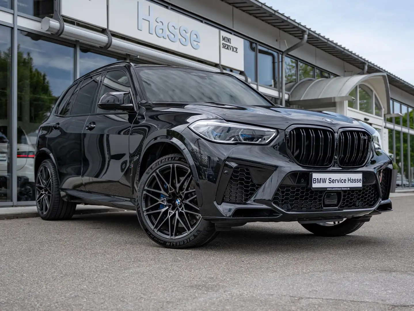 BMW X5 M Compet. LASER DrAsPro 4Z-Klima PANO SHZv+h Zwart - 2
