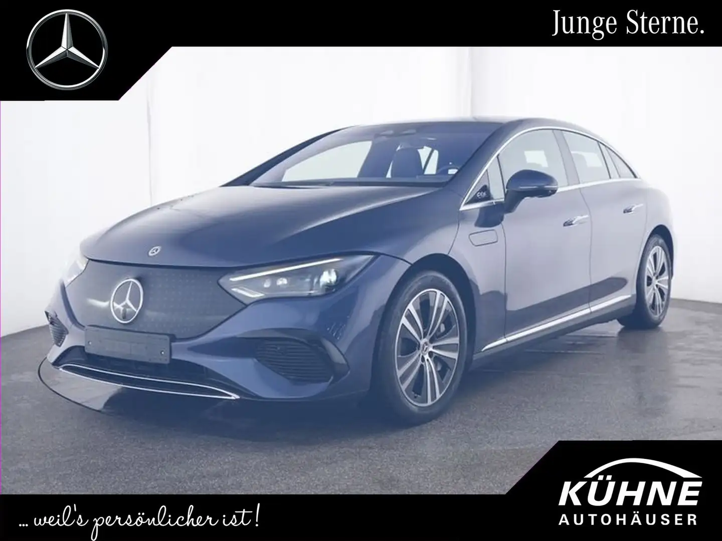 Mercedes-Benz EQE 300 Electric Art Premium HA10°+HUD+Digital ! Bleu - 1