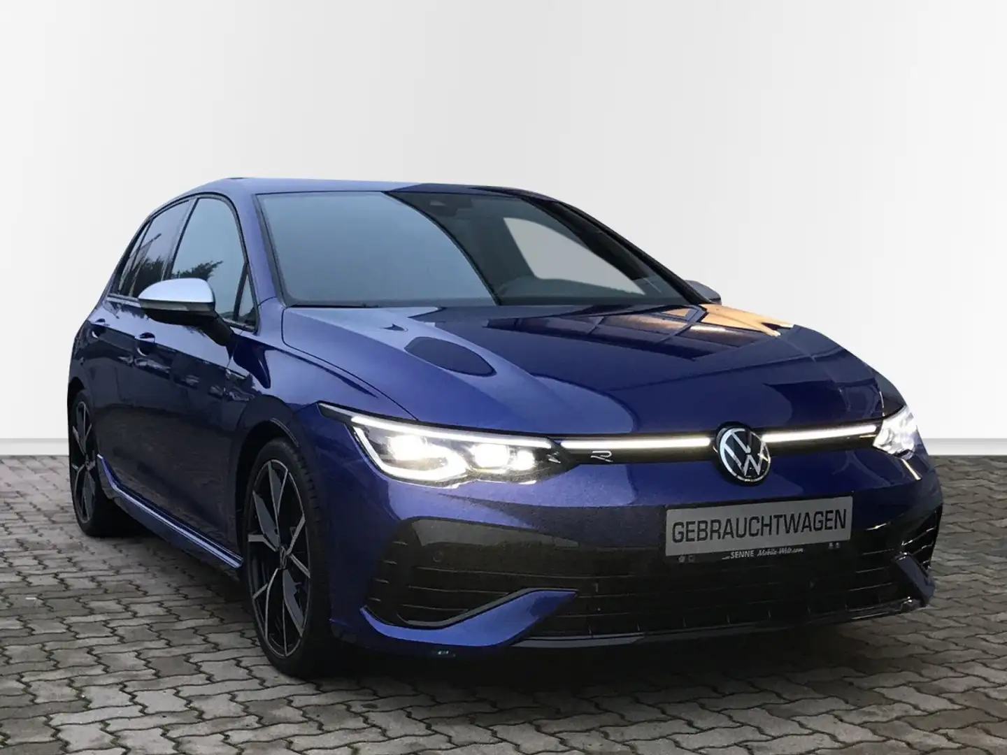 Volkswagen Golf VIII 2.0 R 4Motion DSG, Matrix, Kamera, 19 Zoll Blauw - 2