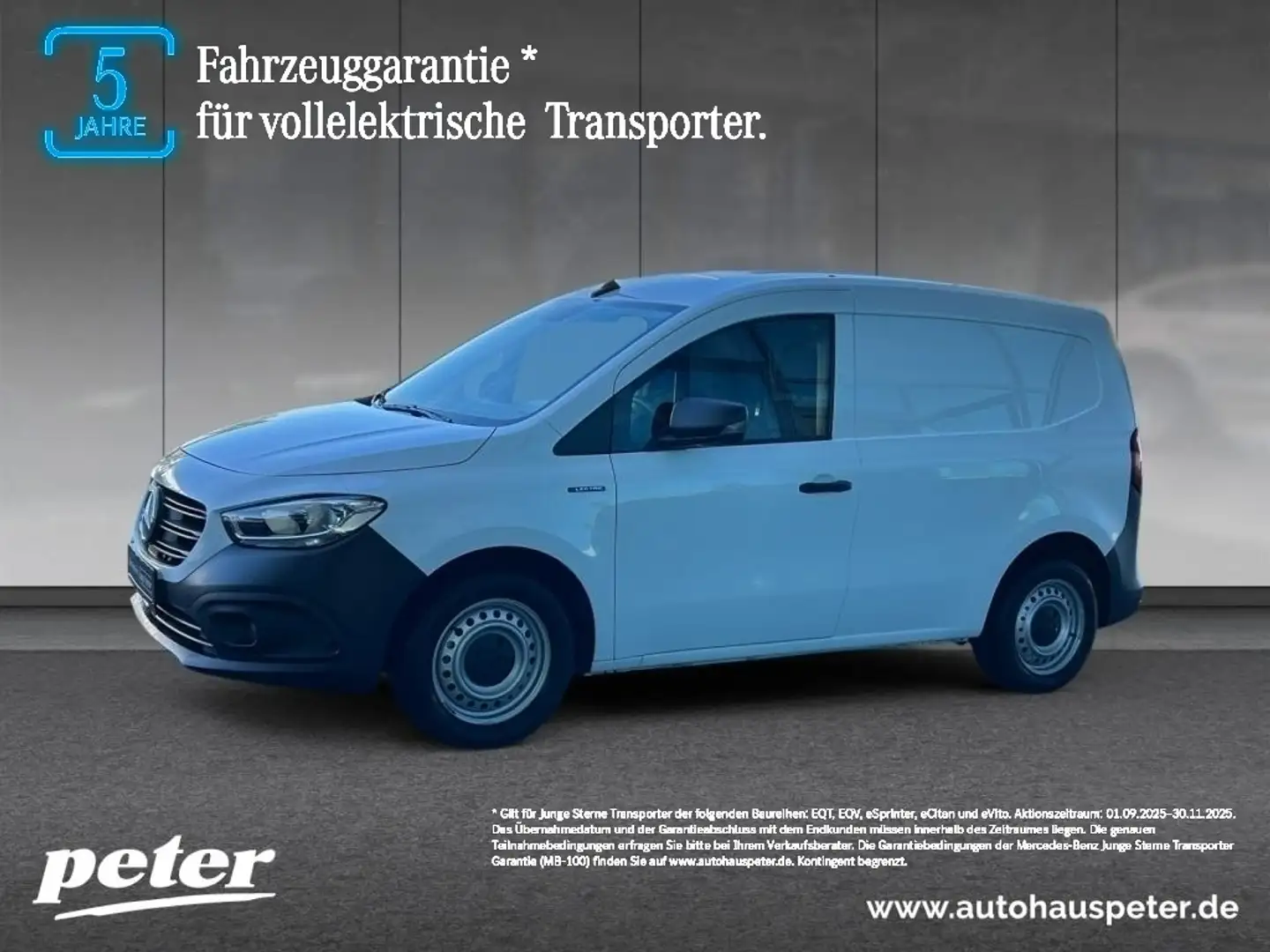 Mercedes-Benz Citan e Kasten BASE KLIMA+AHK+PARKPAKET Wit - 1